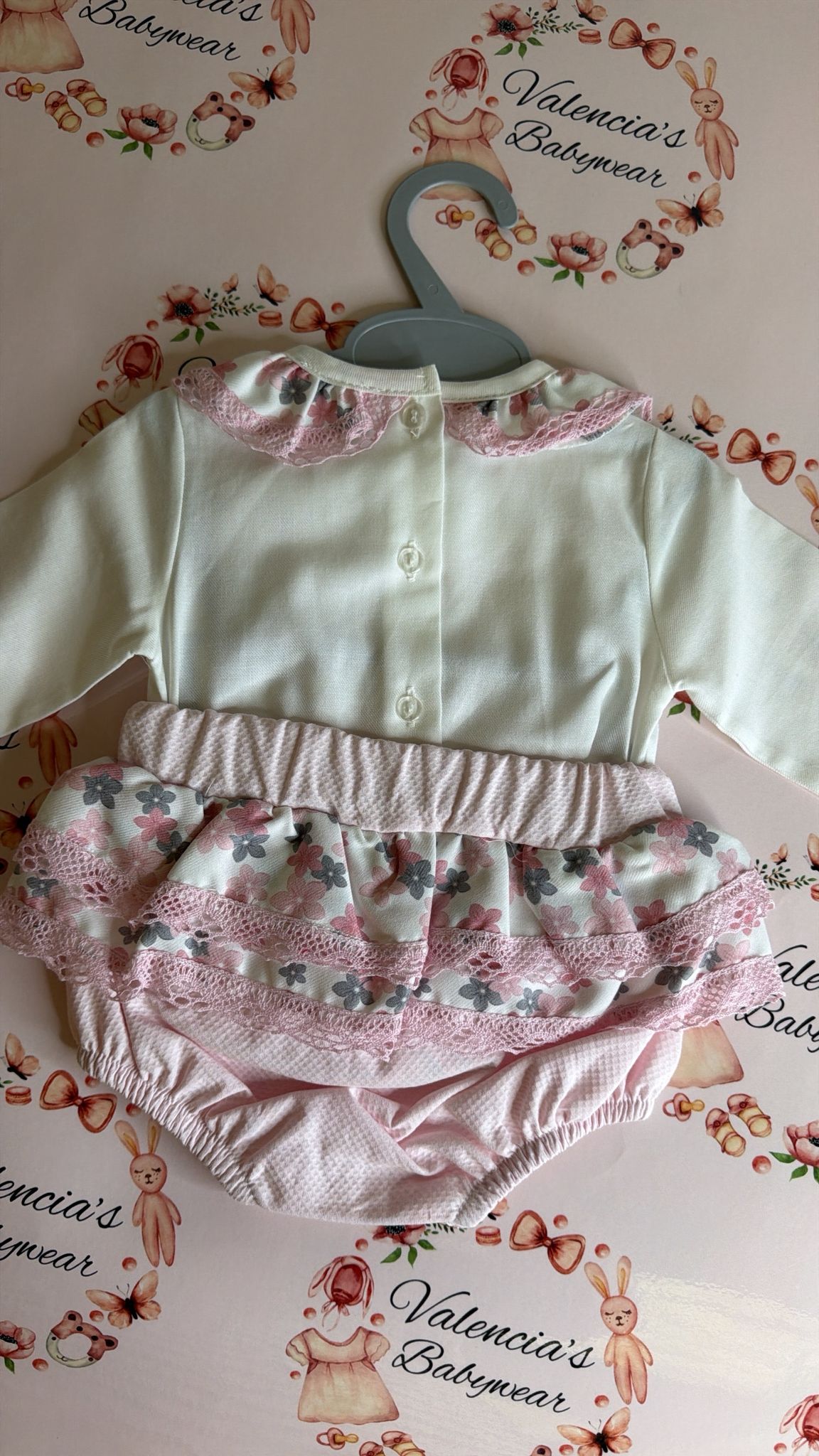 Floral Shirt Romper