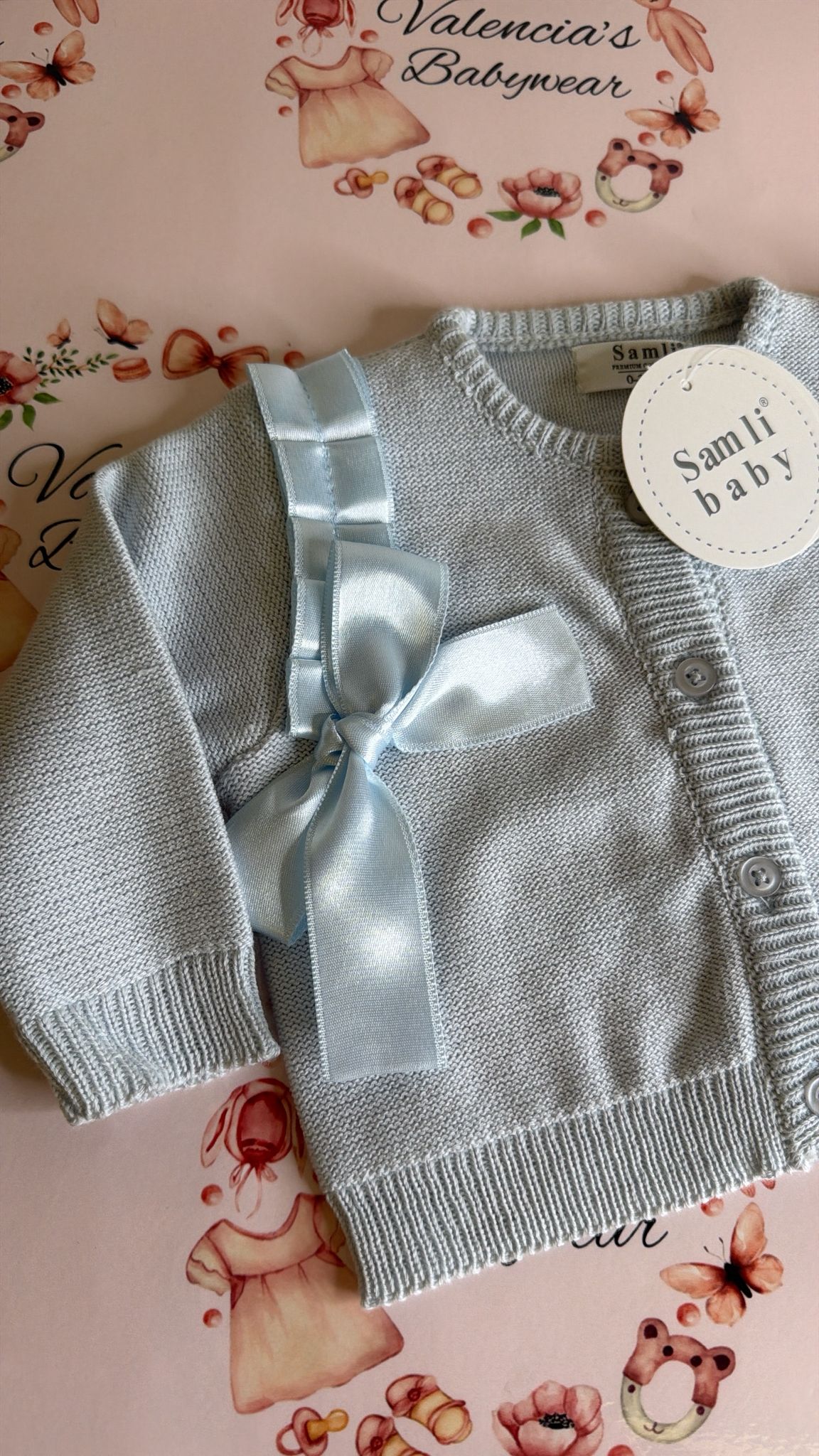 Blue Ribbon Cardigan