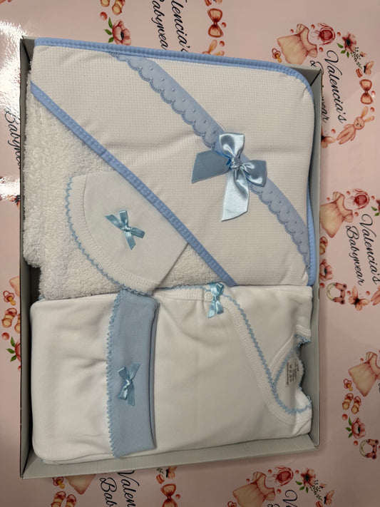 Blue 4PC Vest Gift Set