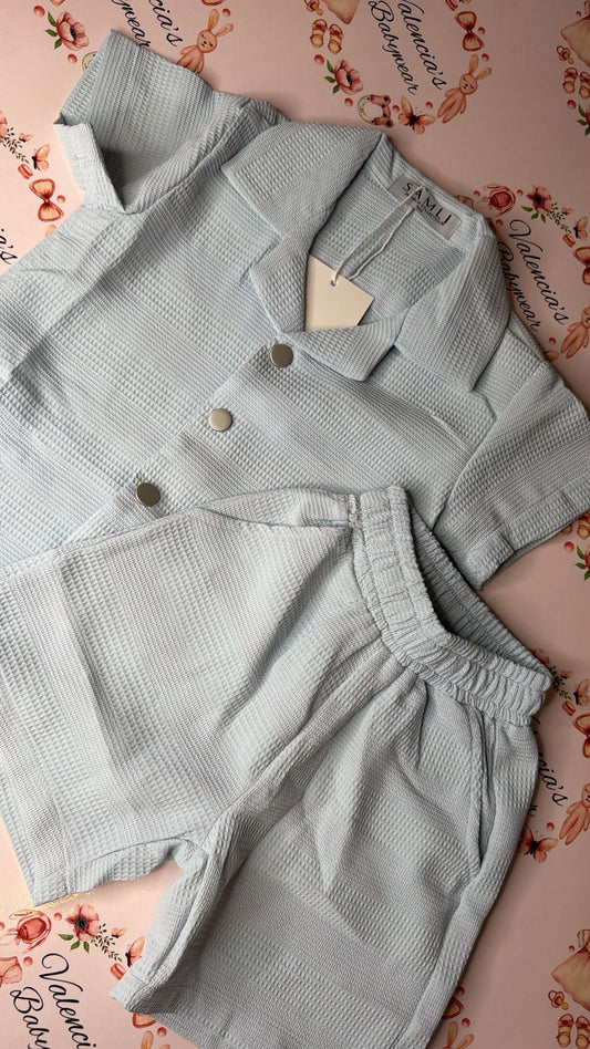 Boys Waffle 2PC Set