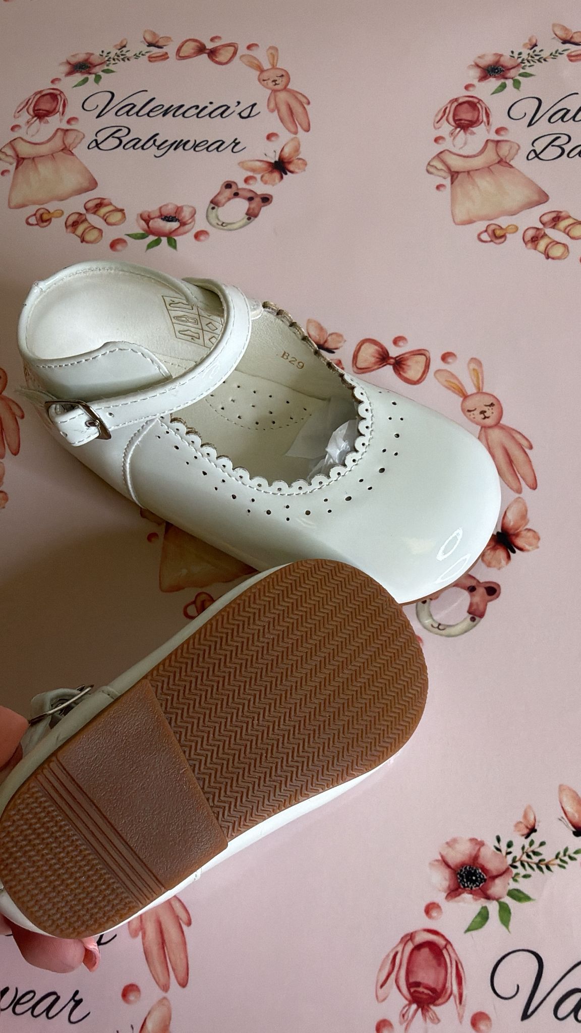 White patent Shoes