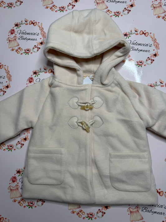 Creamy, Beige Wool Jacket