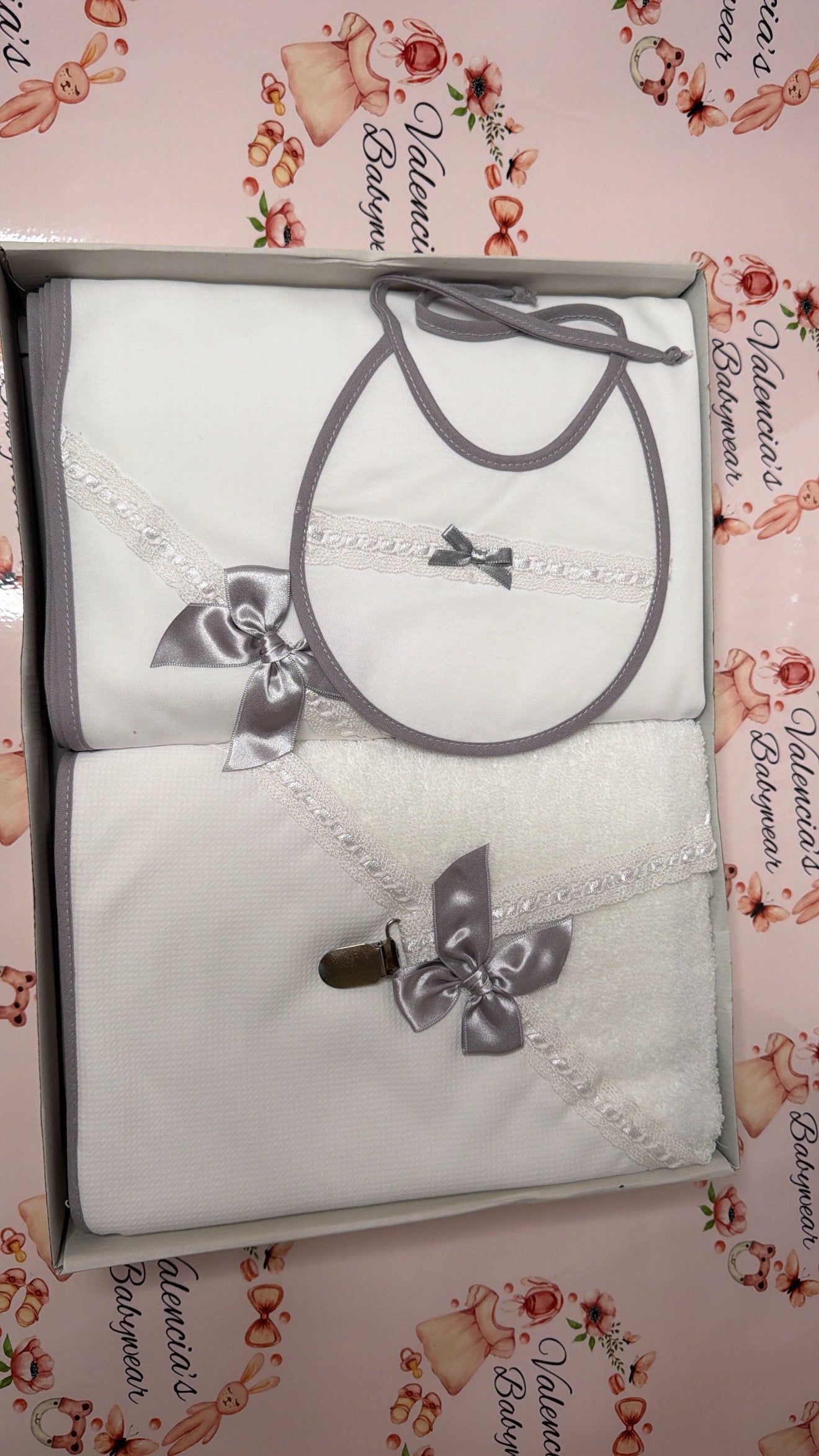 Grey 4PC Gift Set