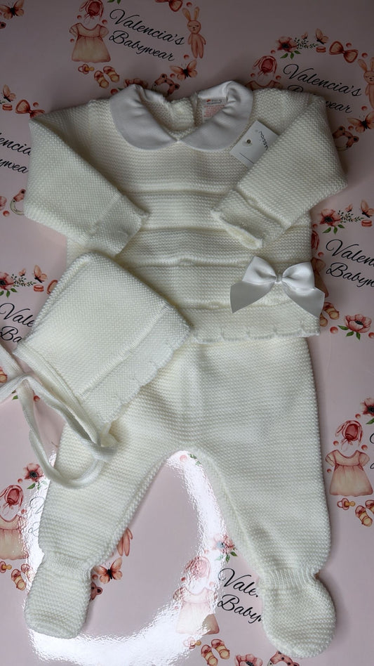 Baby’s 3PC Knitted Box Set