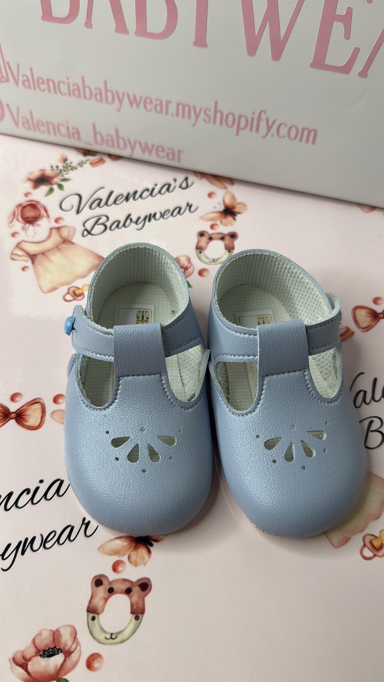 Boys Blue Pre Walker Shoes
