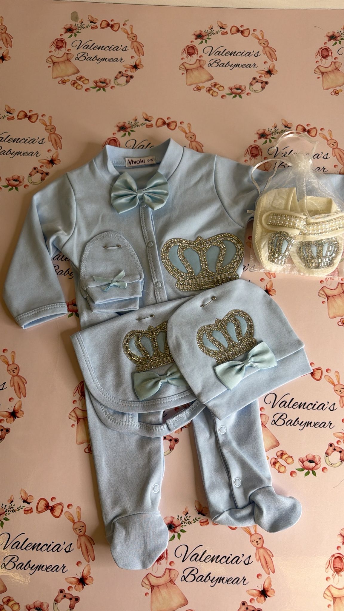 Boys Diamanté 5PC Set