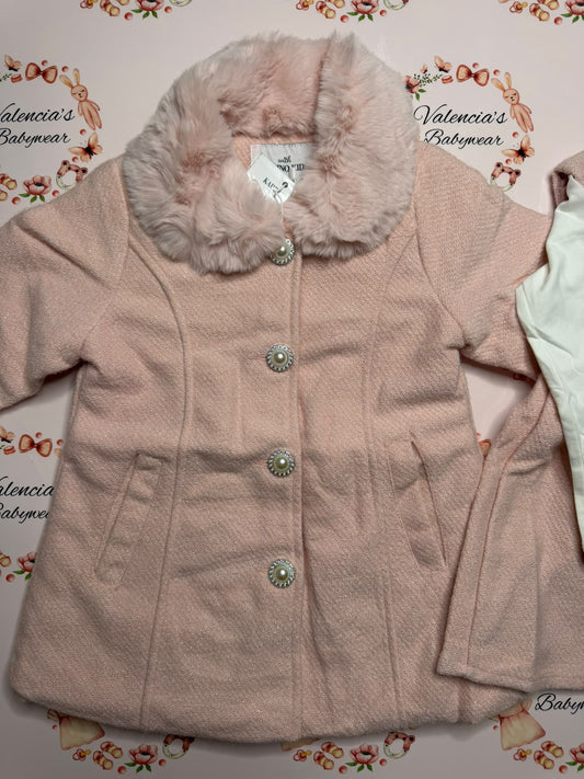 Dusty Pink 4PC Coat Set