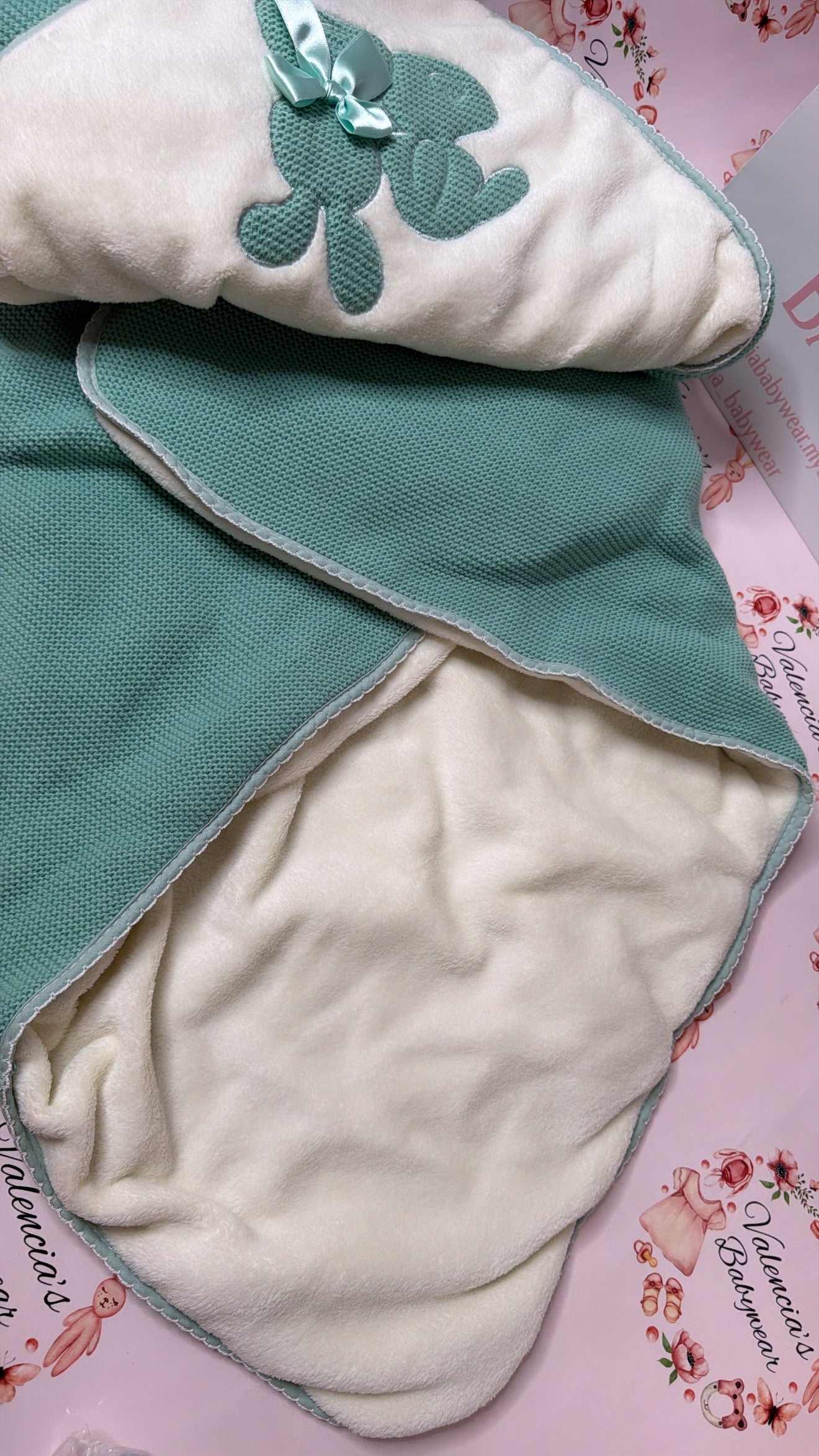 Beige Embroidered Blanket Wrap