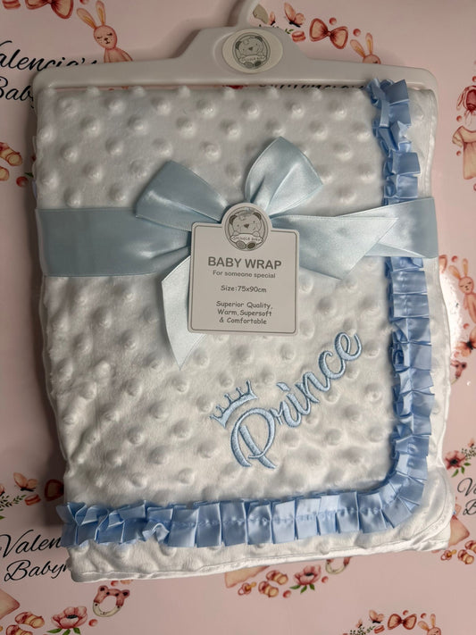 Blue Prince Frill Blanket