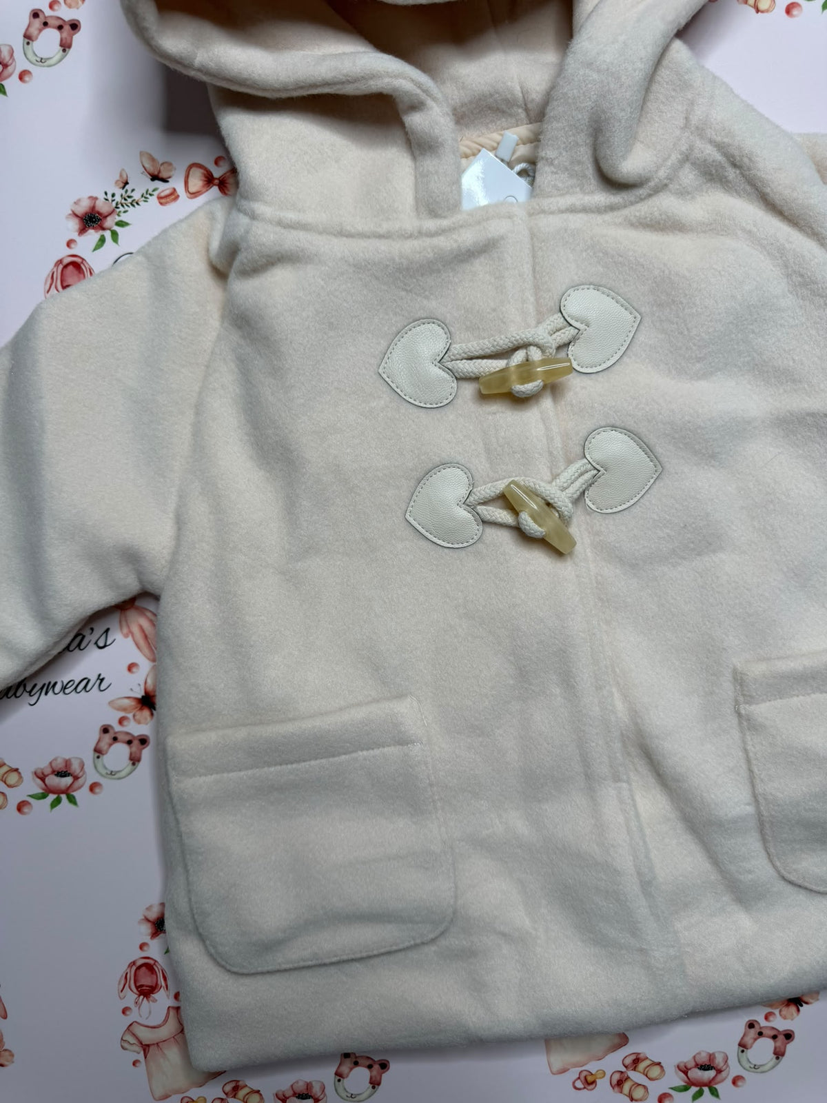 Creamy, Beige Wool Jacket
