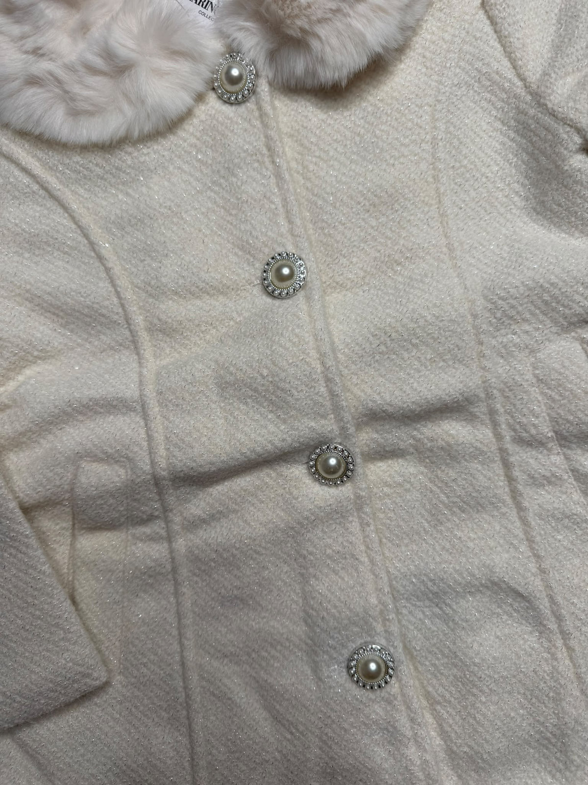 Cream 4PC Coat set
