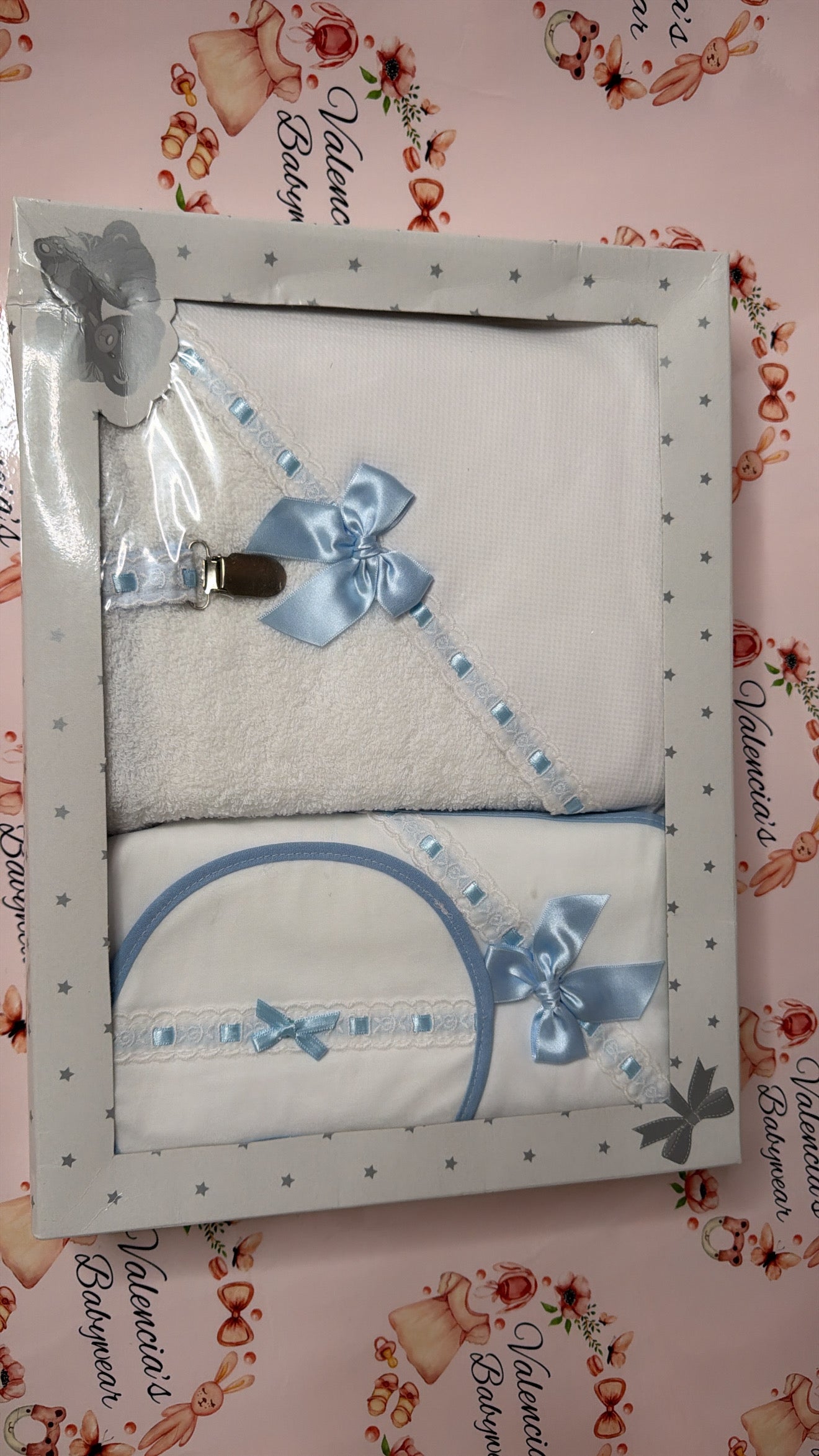 Baby Blue 4PC Gift Set