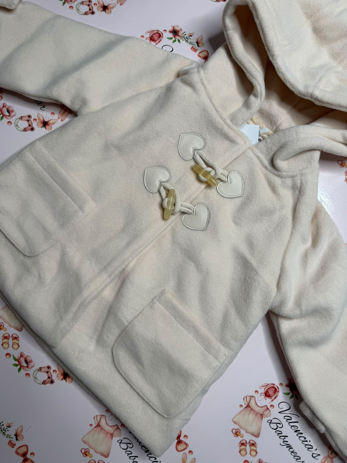 Creamy, Beige Wool Jacket