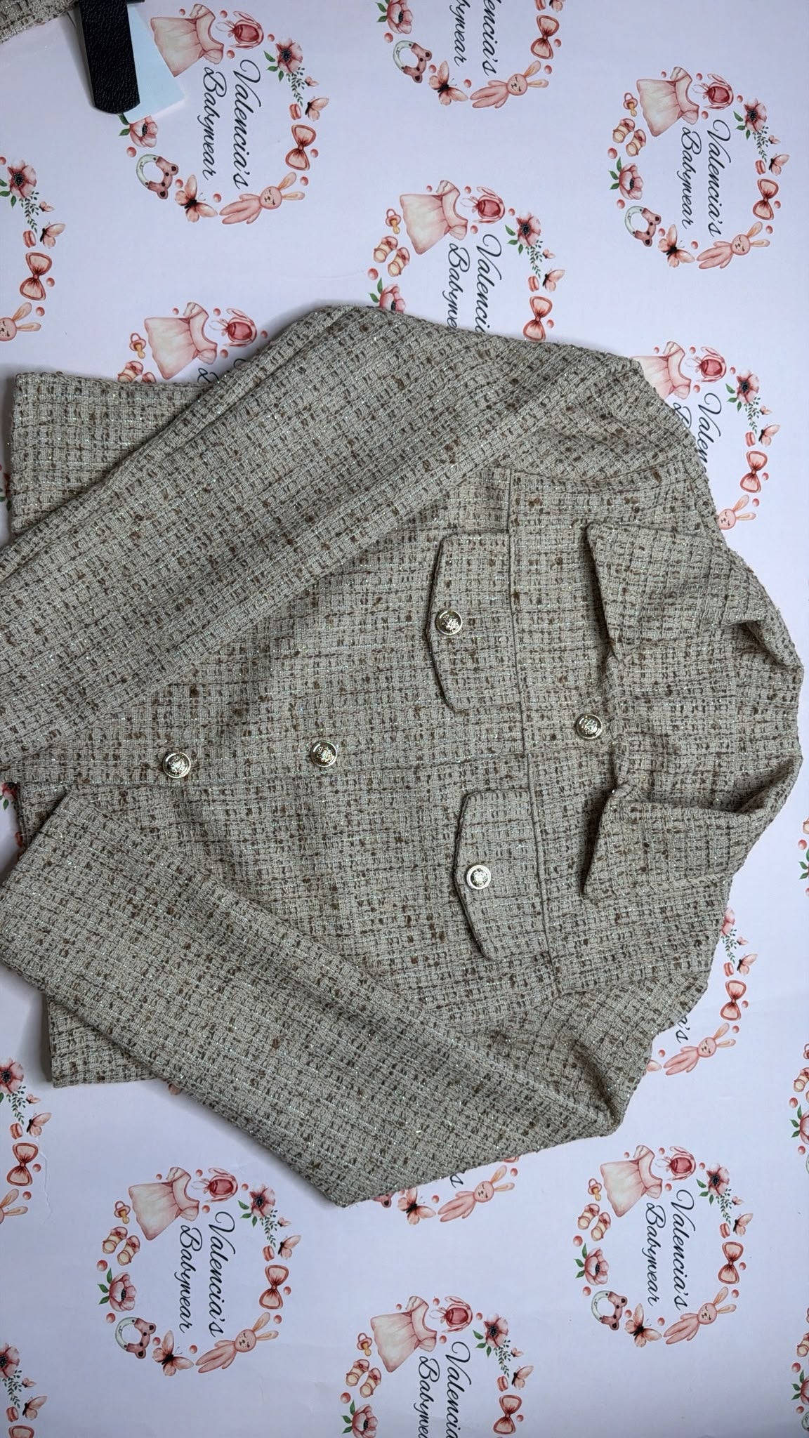 Tweed Blazer Co-Ord Set