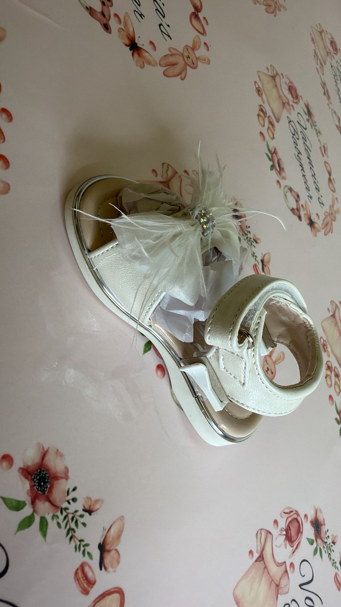 Now Diamonte strap sandals