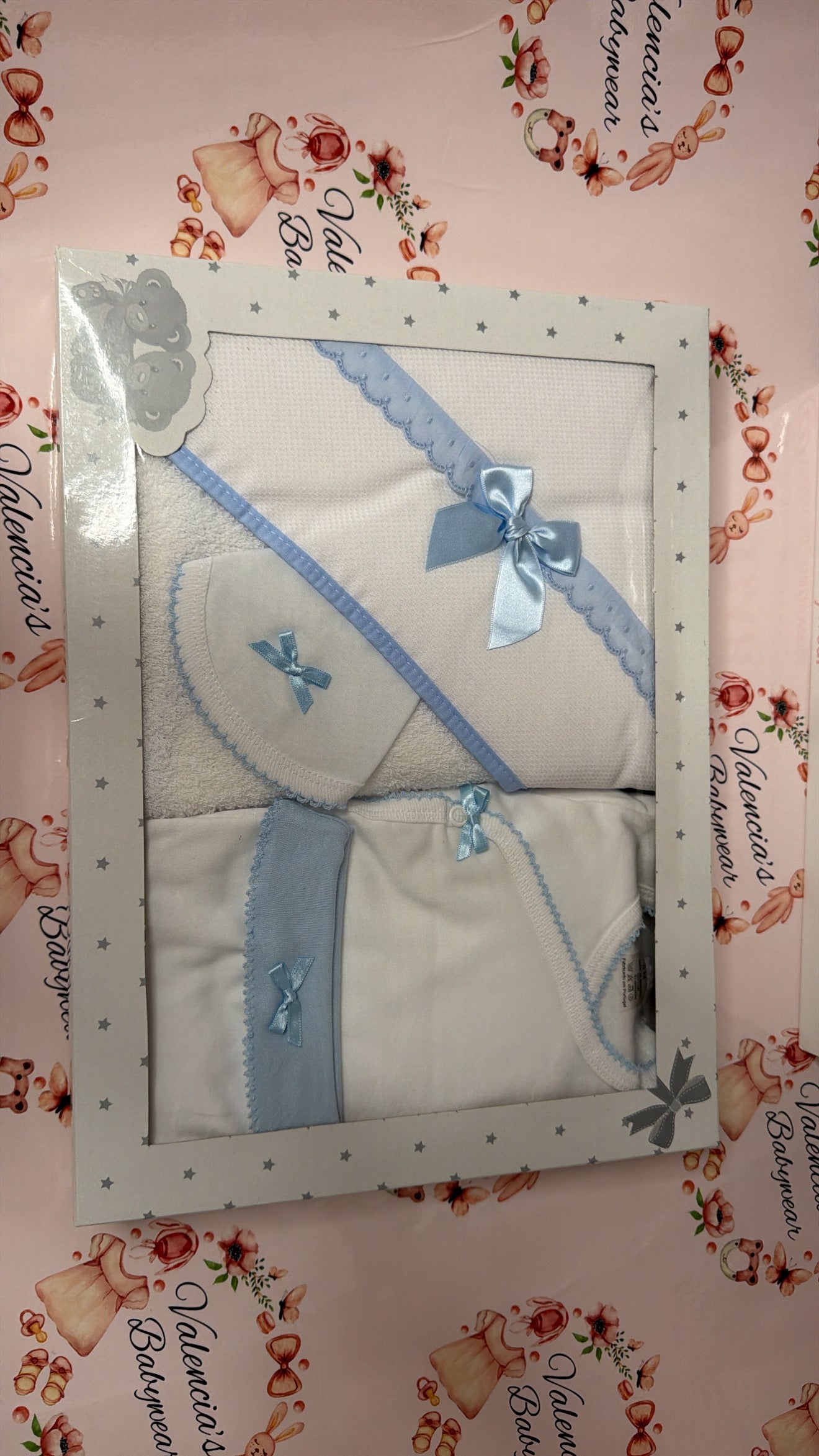 Blue 4PC Vest Gift Set