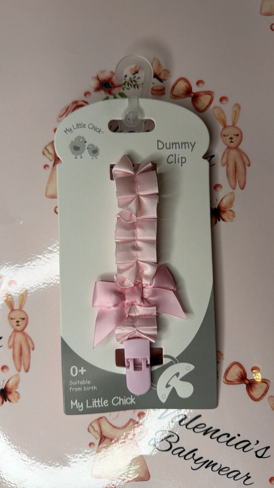 Pink Dummy Clip