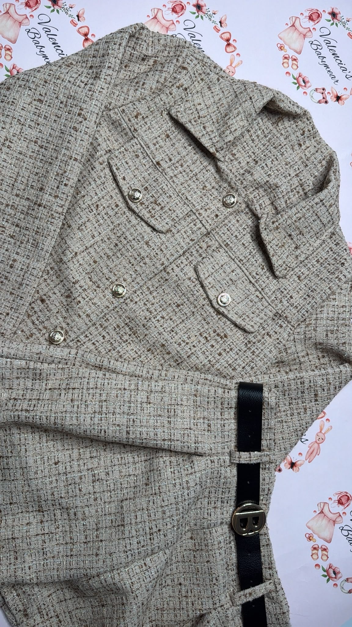 Tweed Blazer Co-Ord Set