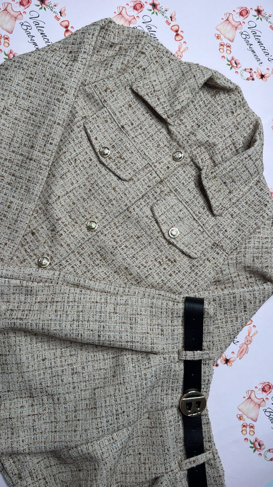 Tweed Blazer Co-Ord Set