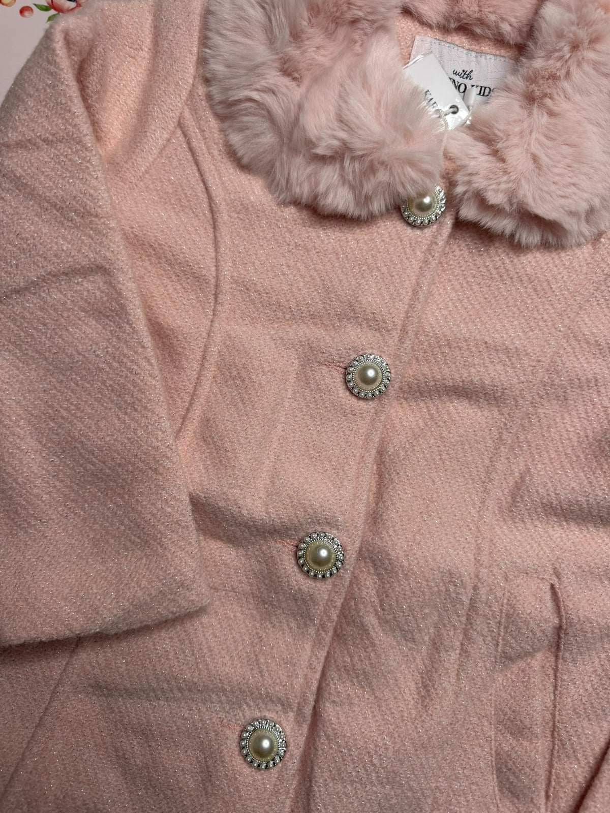 Dusty Pink 4PC Coat Set