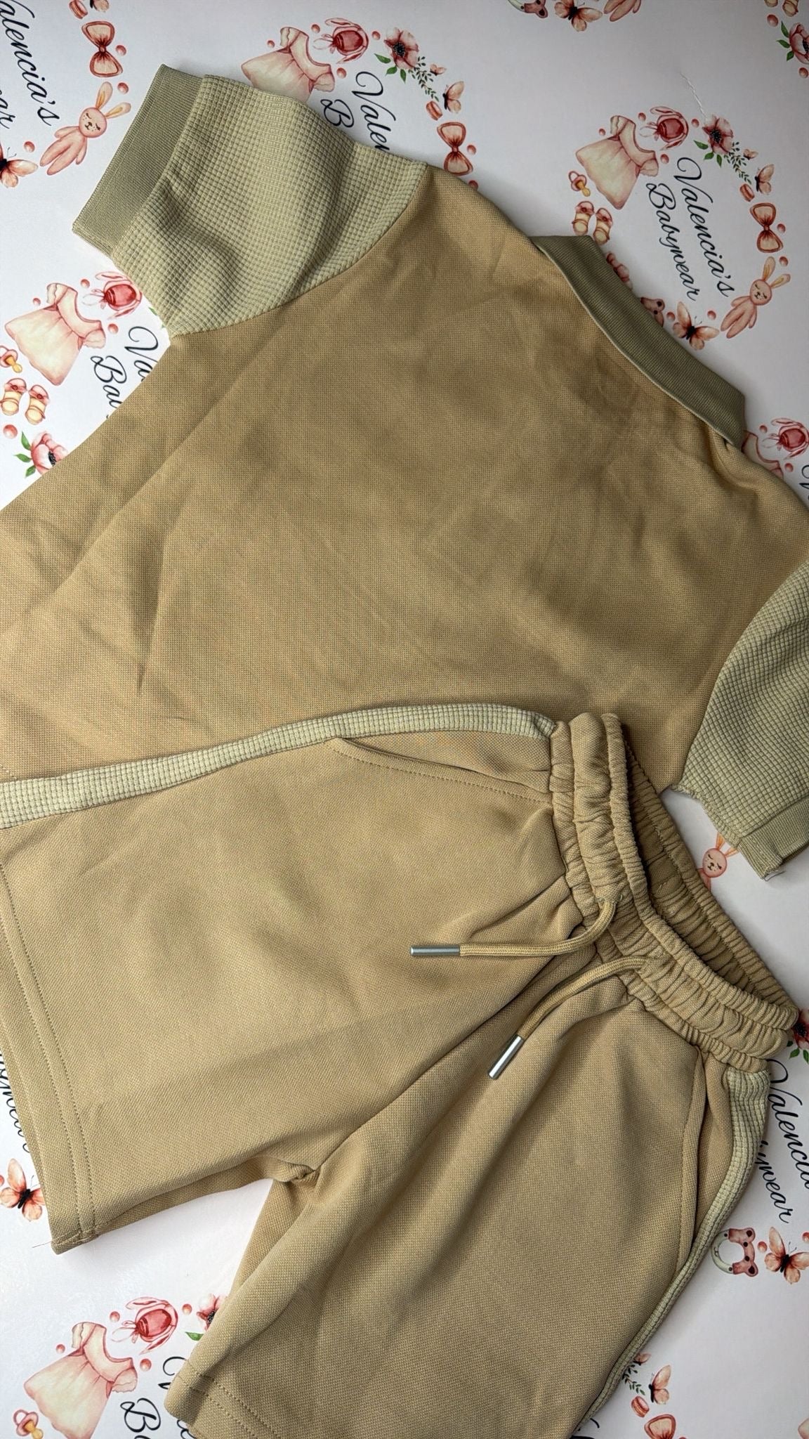 Boys Beige 2PC Set