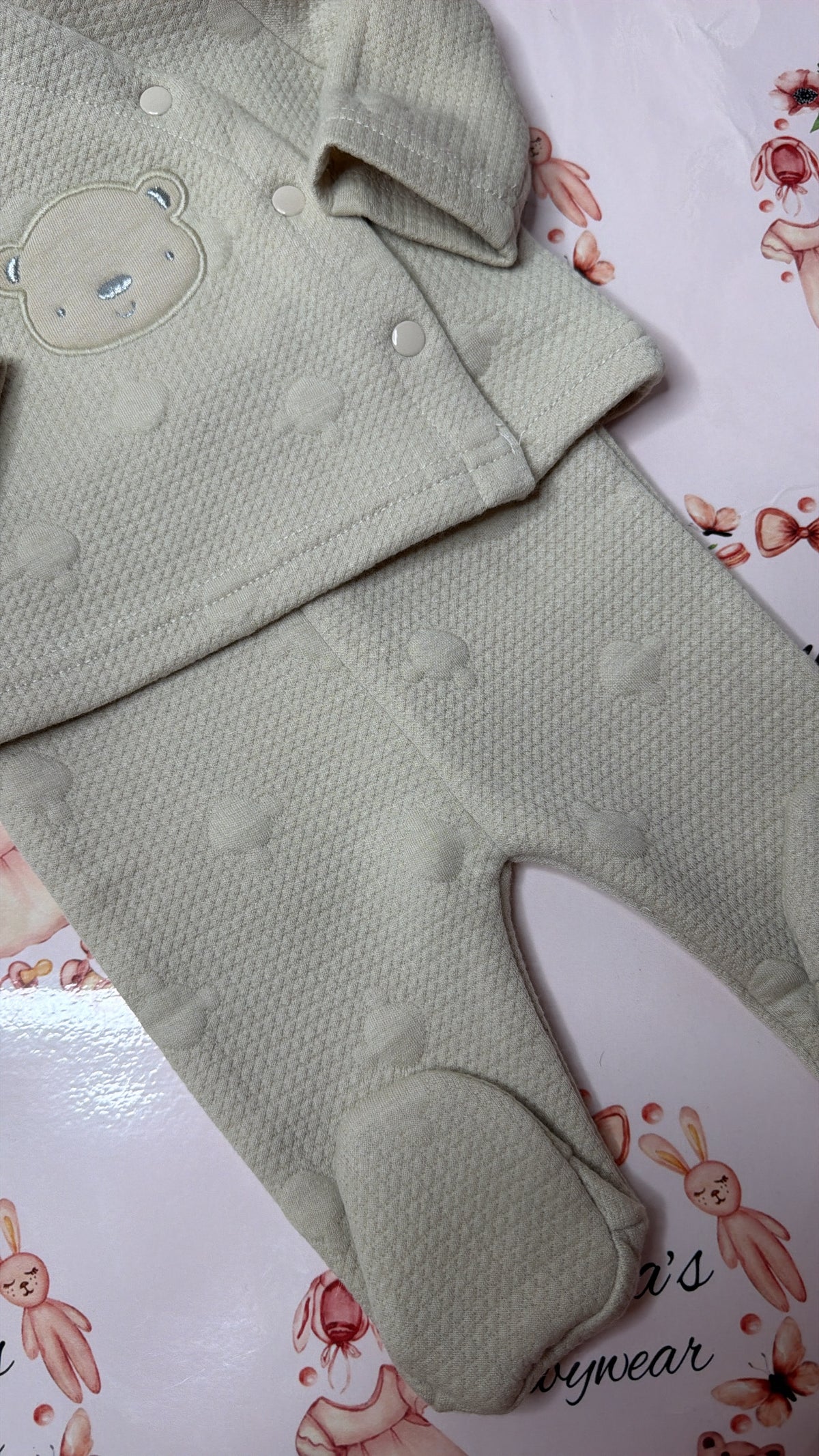 Baby bear hooded Jacket & Trouser Set