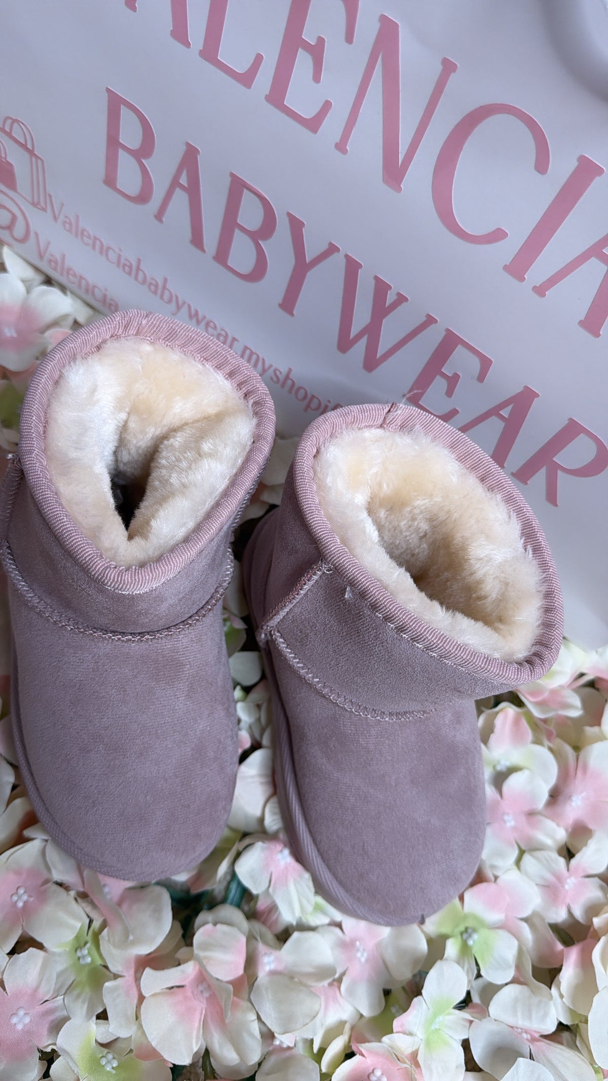 Pink Fur Winter Boots