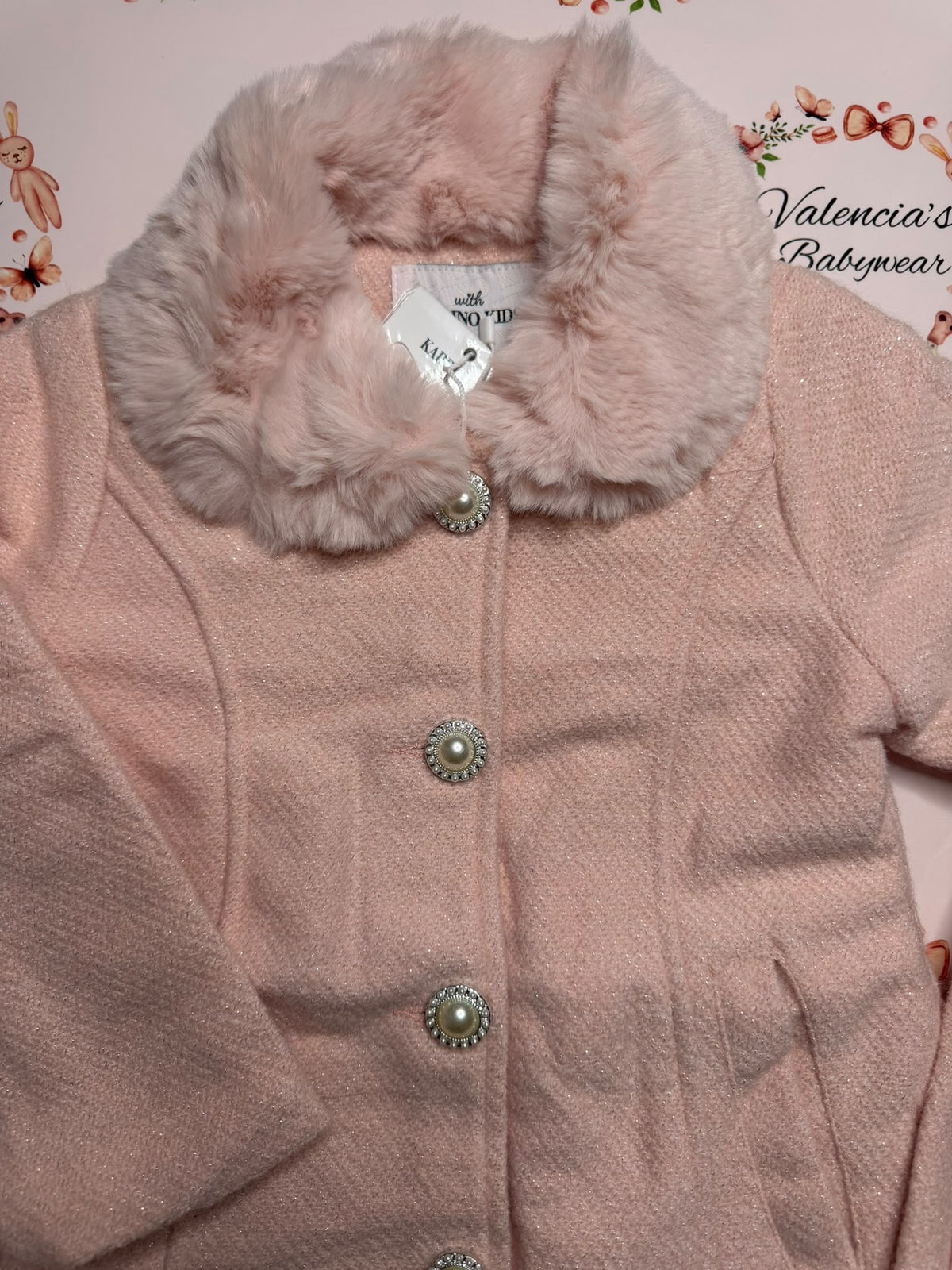 Dusty Pink 4PC Coat Set